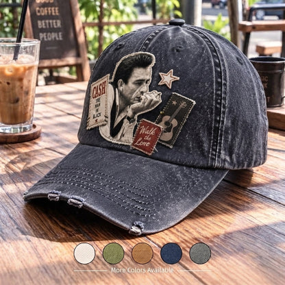 JCA Walk The Line Patch Denim Cap