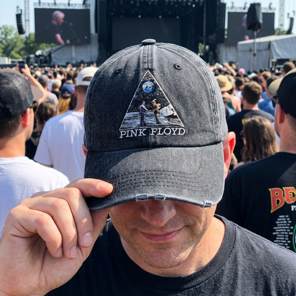 PFL Moon Triangle Denim Cap