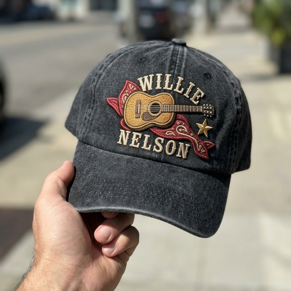 WNE Guitar Star Denim Cap