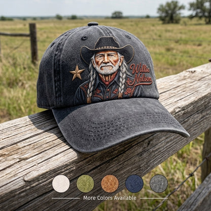 WNE Cowboy Portrait Denim Cap