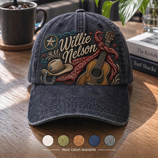 WNE Bandana Guitar Denim Cap