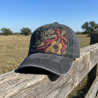 WNE Bandana Guitar Denim Cap
